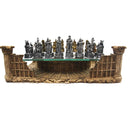 Dal Rossi Italy Roman Gladiators Colosseum Chess Set