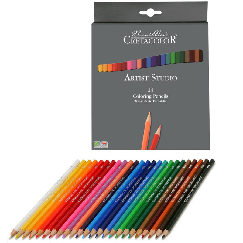 Cretacolor Cretacolor Artist Studio Colouring Pencils 24pk