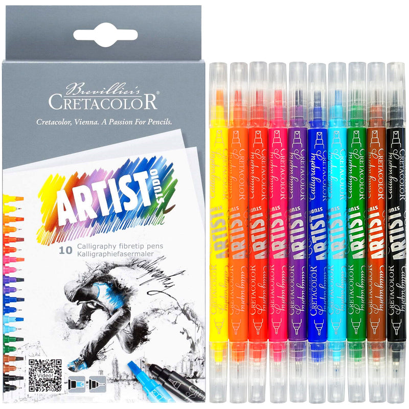 Cretacolor Cretacolor Artist Studio Calligraphy Pens 10pk