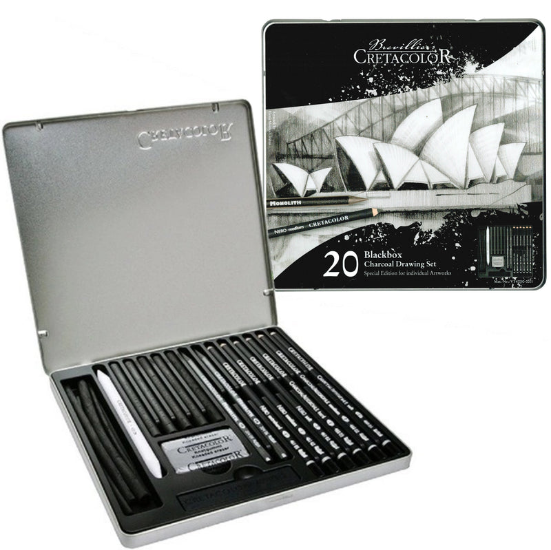 Cretacolor Cretacolor Opera House Black Box Sketching Set