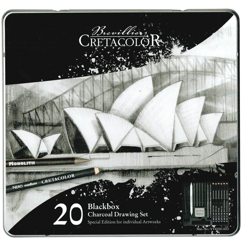 Cretacolor Cretacolor Opera House Black Box Sketching Set