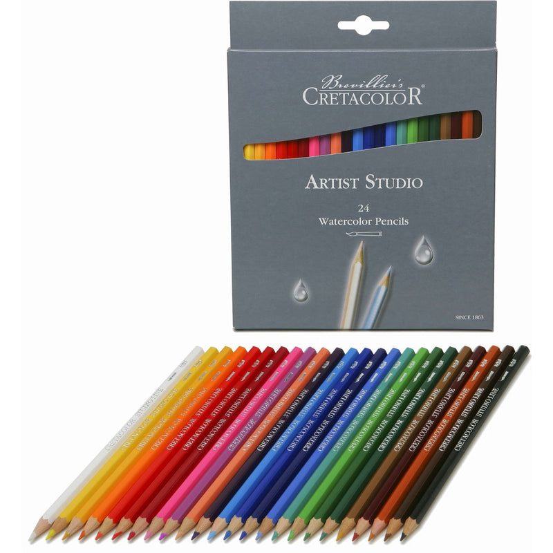 Cretacolor Cretacolor Artist Studio Watercolour Colouring Pencils 24pk