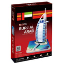 Cubic Fun Burj Al Arab 44pcs 3D Puzzle Model Building Kit