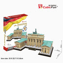 Cubic Fun The Brandenburg Gate 3D Puzzle Model Building Kit 150pcs