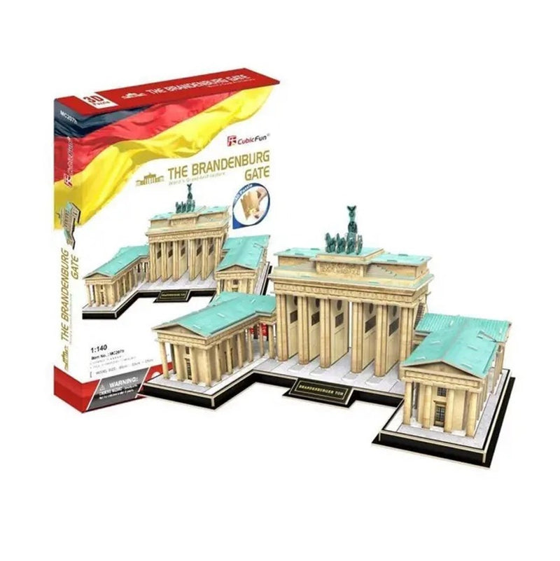 Cubic Fun The Brandenburg Gate 3D Puzzle Model Building Kit 150pcs