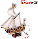 Cubic Fun Yacht Mary Ship 3D Puzzle Model Building Kit