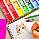 Kuretake Kuretake Gansai Tambi Watercolour Paint Set - 36 Pans