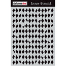 Darkroom Door Darkroom Door Large Stencil Diamonds - Scrapbooking & Cardmaking