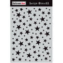 Darkroom Door Darkroom Door Large Stencil Starry Night - Scrapbooking & Cardmaking