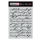 Darkroom Door Darkroom Door Small Stencil Handwritten Script - Scrapbooking & Card Making