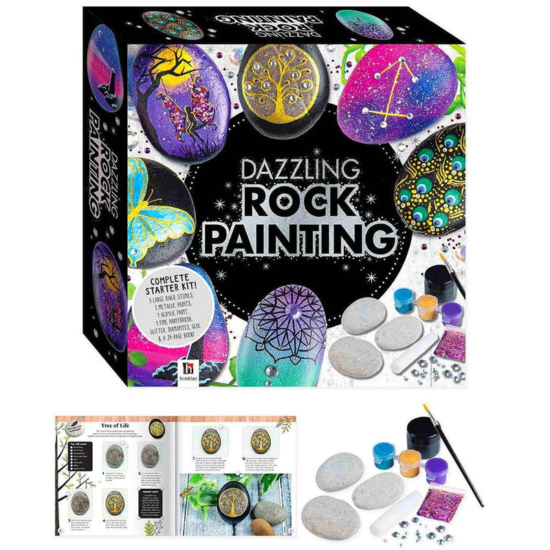 Hinkler Hinkler Dazzling Rock Painting Kit