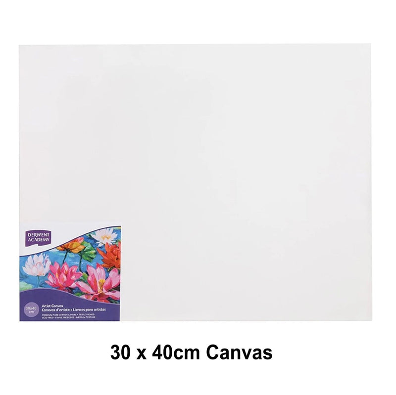 Derwent Derwent Academy Artists 100% Cotton Deep Canvas 30x40cm