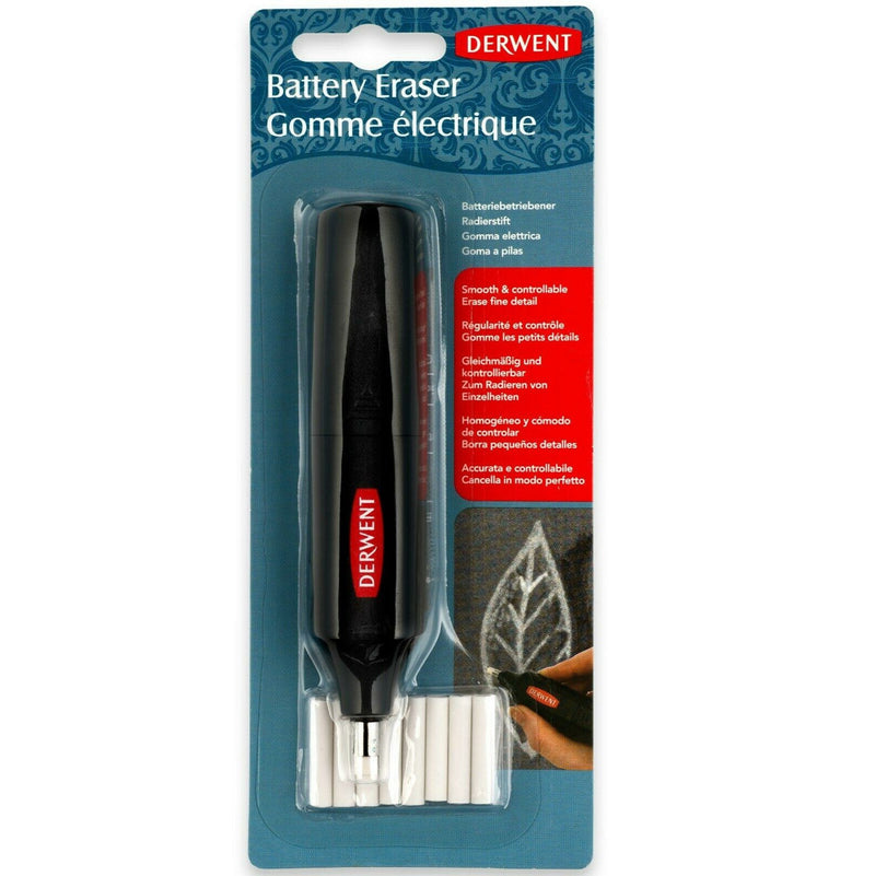 Derwent Derwent Electric Battery Eraser + 8 Refills