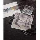 Derwent Derwent Graphitint Watercolour Paint 12 Pans Set