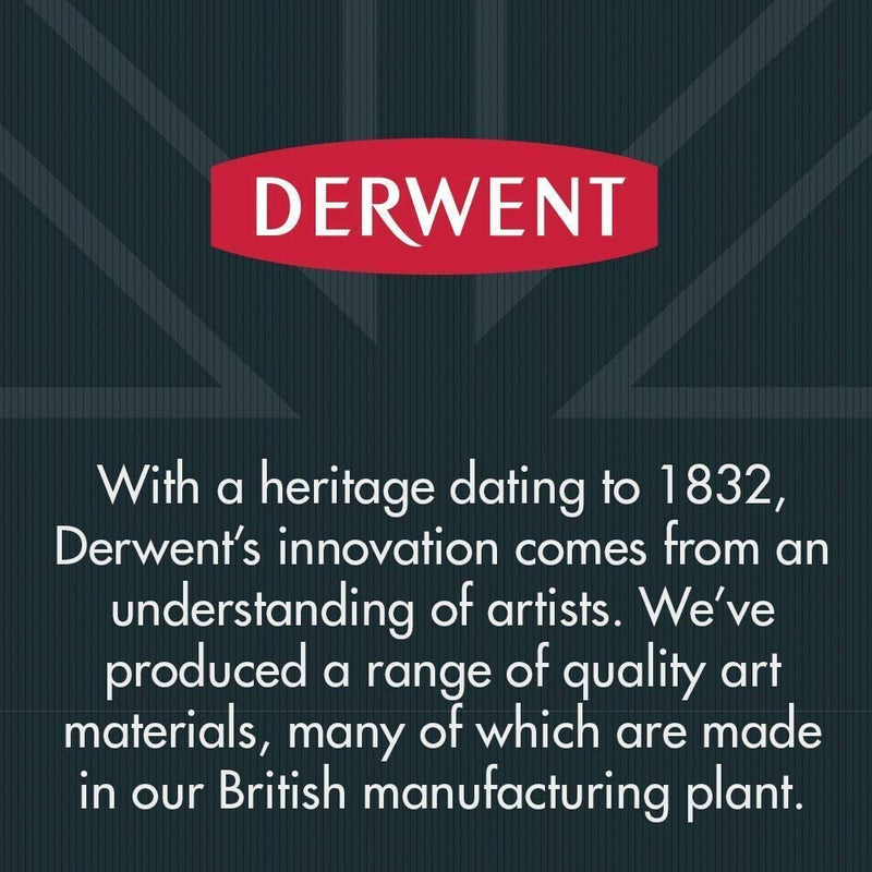 Derwent Derwent Metallic Watercolour Pencils Tin Set - 12pk