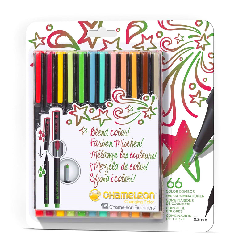 Chameleon Chameleon Colour Blending Fineliner Pens - Designer Colours