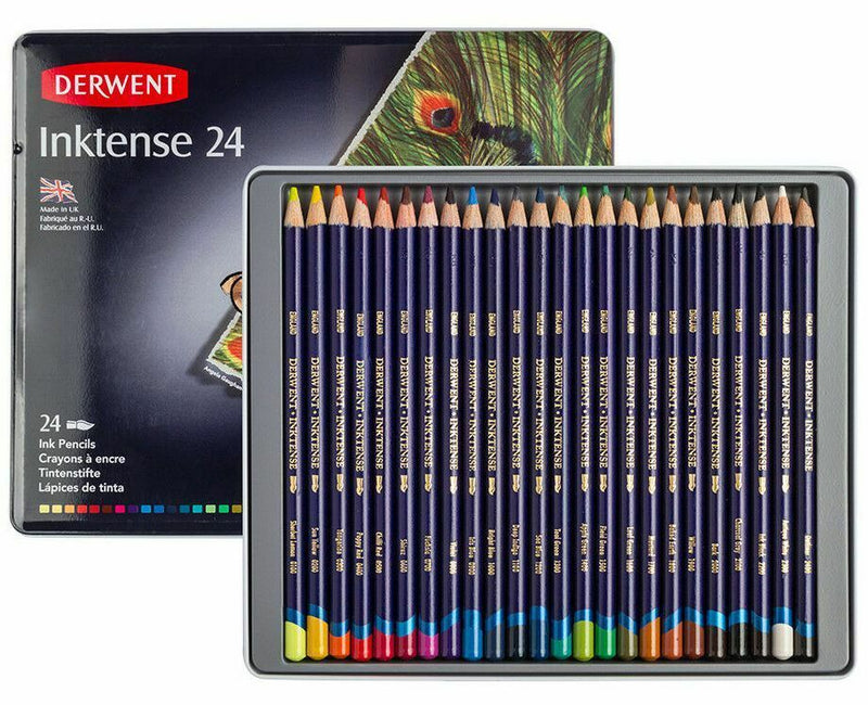 Derwent Derwent Inktense Watercolour Pencils in Tin Set