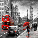 5D Picture 5D Diamond Art Painting Canvas Kit Streets of London