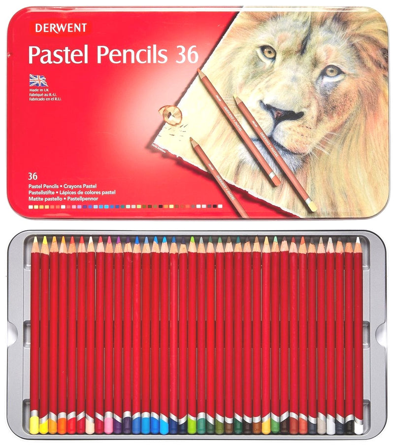 Derwent Derwent Artists Pastel Colouring Pencils in Tin Set