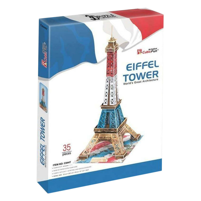 Cubic Fun Eiffel Tower (Special Edition) 35pcs 3D Puzzle Model Building Kit