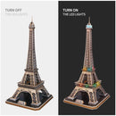 Cubic Fun Cubic Fun 3D Led Model Building Kit - Eiffel Tower