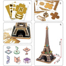 Cubic Fun Cubic Fun 3D Led Model Building Kit - Eiffel Tower