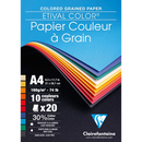 Clairefontaine Clairefontaine Etival Color® Coloured Grained Paper Pad 160gsm