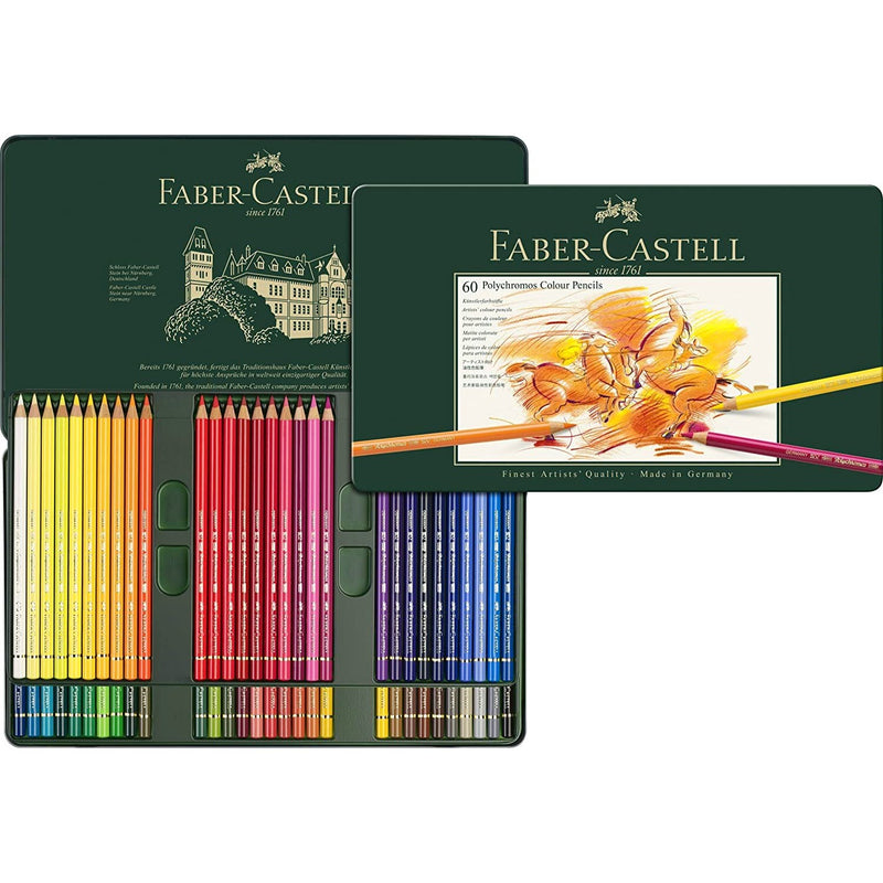 Faber Castell Faber Castell Polychromos Colouring Pencils - 60 Set