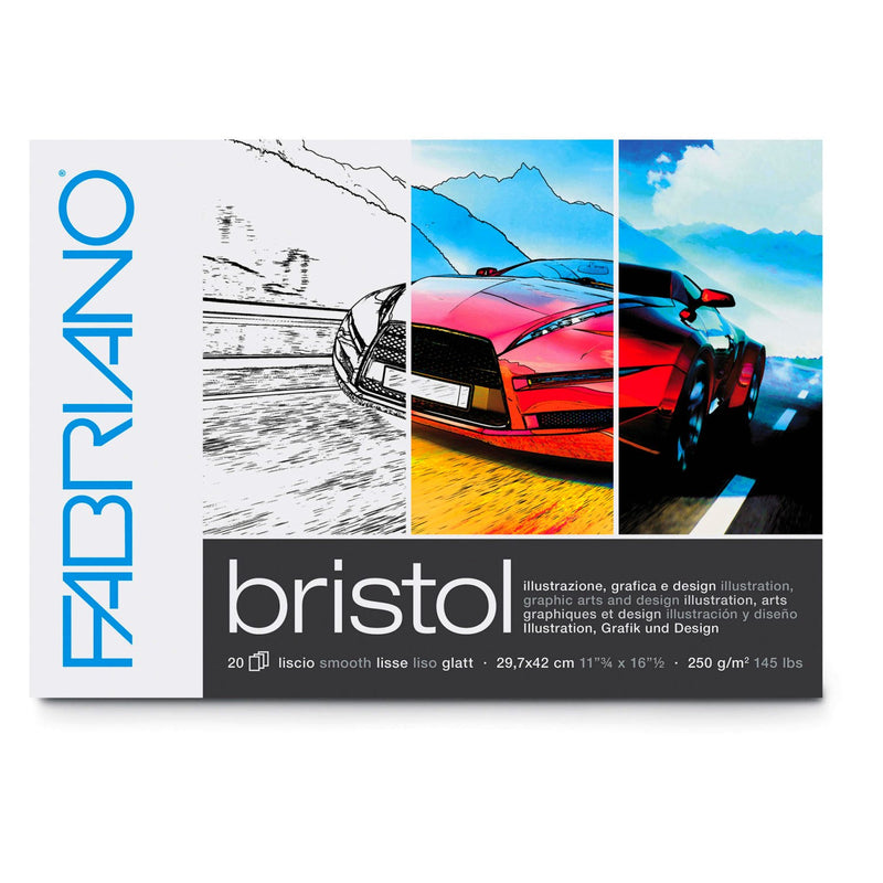 Fabriano Fabriano Bristol Card Paper Pad - A3 250gsm