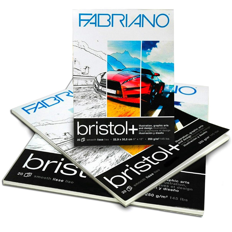 Fabriano Fabriano Bristol Card Paper Pad - A4 250gsm