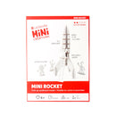 Leolandia Fold-up Cardboard Space Rocket - DIY 3D Model Building Kit