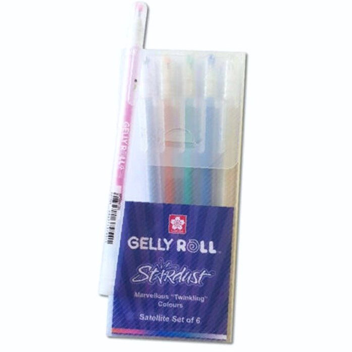 Sakura Sakura Gelly Roll Gel Pens Set - Stardust Satellite - 6 pens!