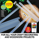 Handy Hardware Glue Gun Sticks Refills 100mm x 11mm 10pk