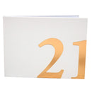 Landmark 21st Birthday Party Guest book