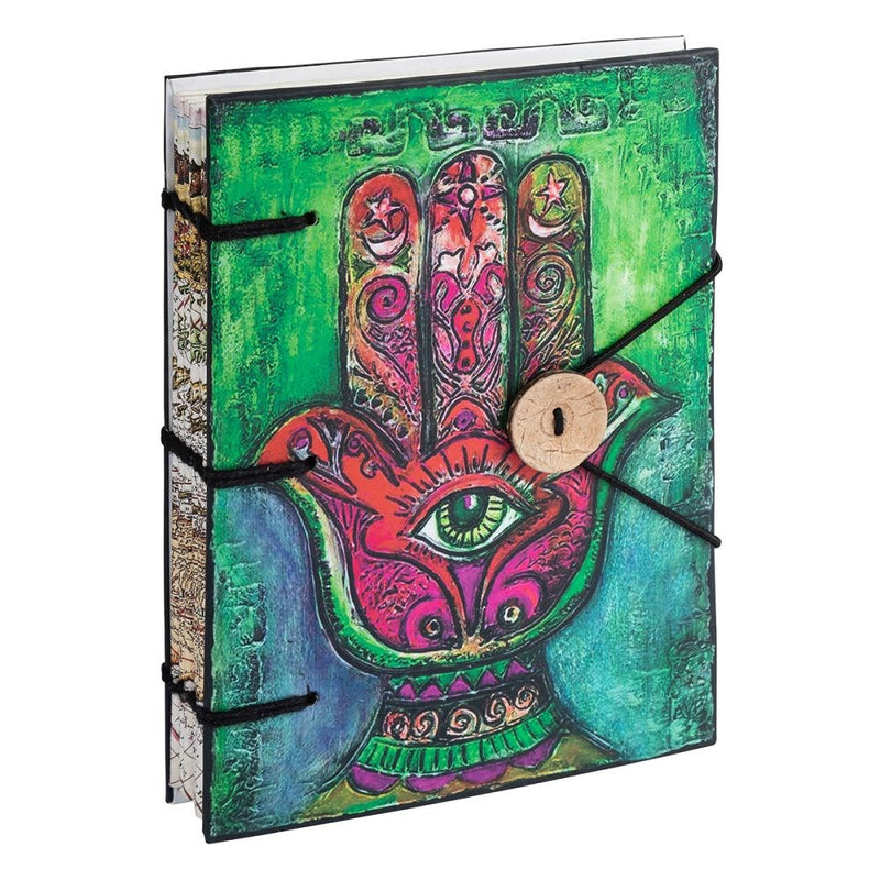 Kraft Collection Hamsa Hand Journal with Printed Paper