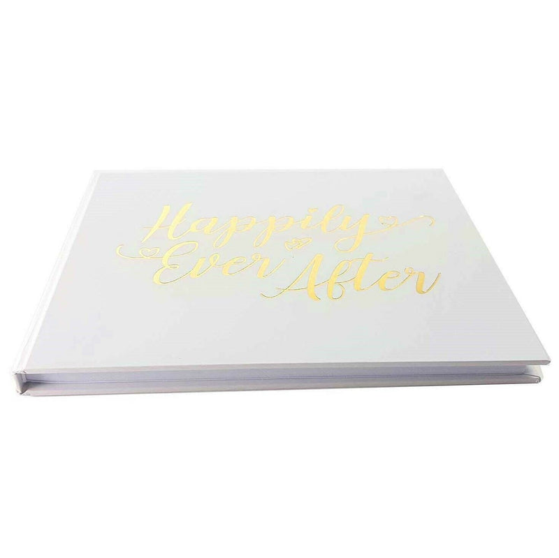 Wedding Guest Book Keepsake - Happily Ever After