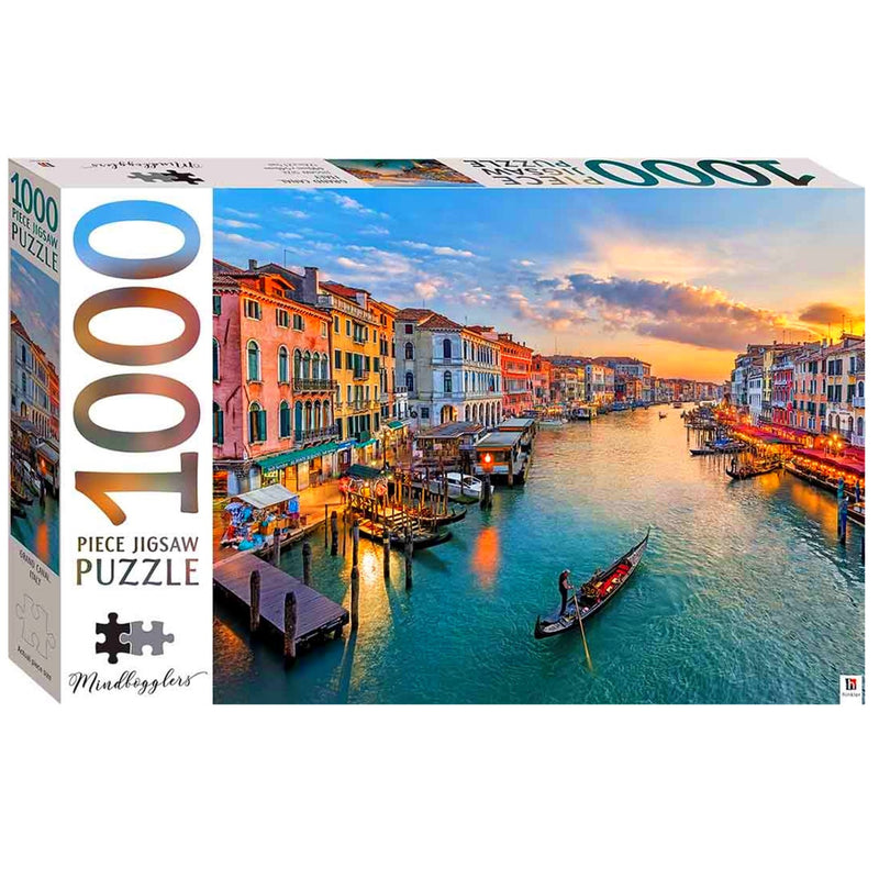 Hinkler Hinkler 1000pcs Jigsaw Puzzle Grand Canal at Dusk Venice Italy