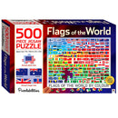 Hinkler Hinkler 500pcs Jigsaw Puzzle Flags of The World