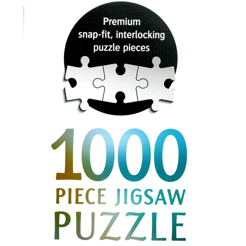 Hinkler Hinkler 1000pcs Jigsaw Puzzle Marble Temple Thailand