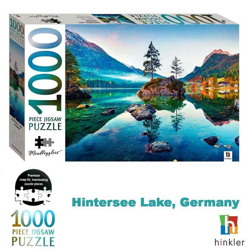 Hinkler Hinkler 1000pcs Jigsaw Puzzle Hintersee Lake Germany