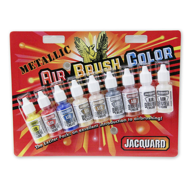Jacquard Airbrush Colours Ink Set - 9pk