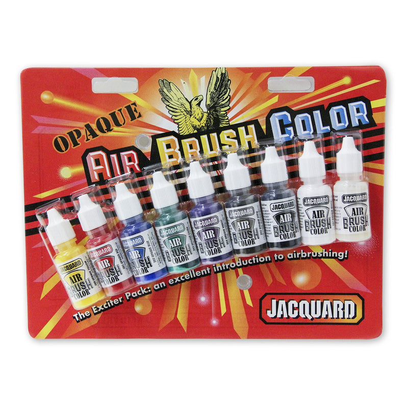 Jacquard Airbrush Colours Ink Set - 9pk