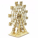 Ki-Gu-Mi Ferris Wheel Japanese 3D Puzzle Wooden Art Model Building Kit
