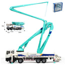 KDW Die Cast Concrete Pump Truck 1:50 Scale Heavy Construction Vehicle 3D Model