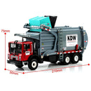 KDW Die Cast Material Handling Transport Truck 1:24 Scale Waste Removal Vehicle 3D Model