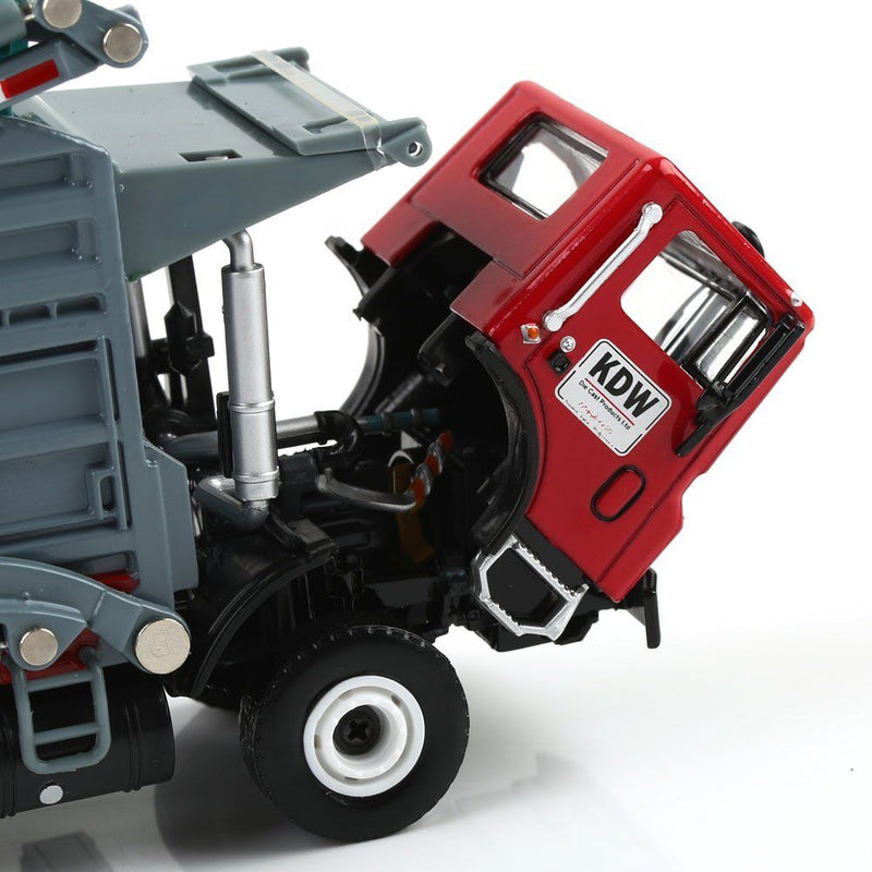 KDW Die Cast Material Handling Transport Truck 1:24 Scale Waste Removal Vehicle 3D Model