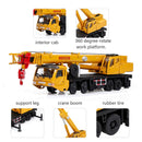 KDW Die Cast Mega Lifter Crane 1:55 Scale Heavy Construction Vehicle 3D Model