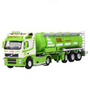 KDW Die cast Oil Tank Truck 1:87 Scale Petroleum Transport Vehicle 3D Model Gift
