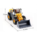 KDW Die Cast Four Wheel Loader Truck 1:50 Scale Heavy Construction Vehicle 3D Model
