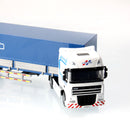 KDW Die Cast Tent Platform Transporter Truck 1:50 Scale Goods Transport Vehicle 3D Model Set